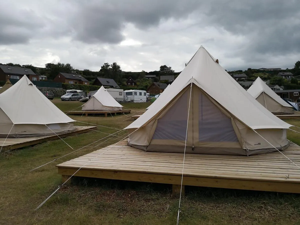 Campsite Camping Cahutelab Saint-Michel Hotel Erquy France